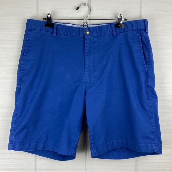 Men’s Peter Millar Dark Blue Chino Golf Shorts Size 38 - Picture 1 of 4
